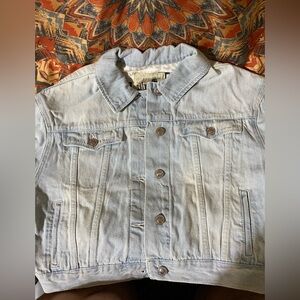 LEVI. Silver Tab Jeans Denim Jacket Light Blue